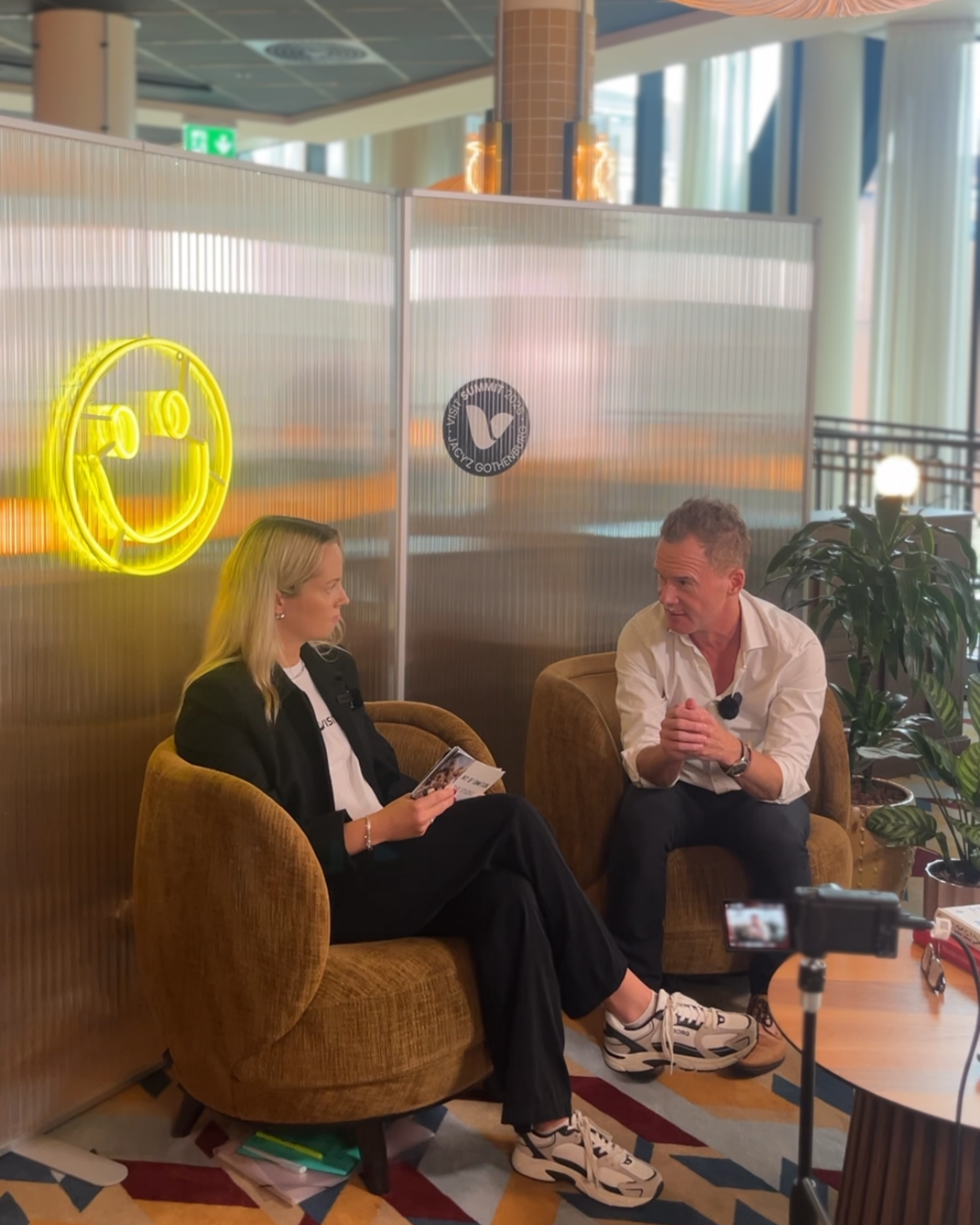 Live session in our podcast studio called "The Fast Track"